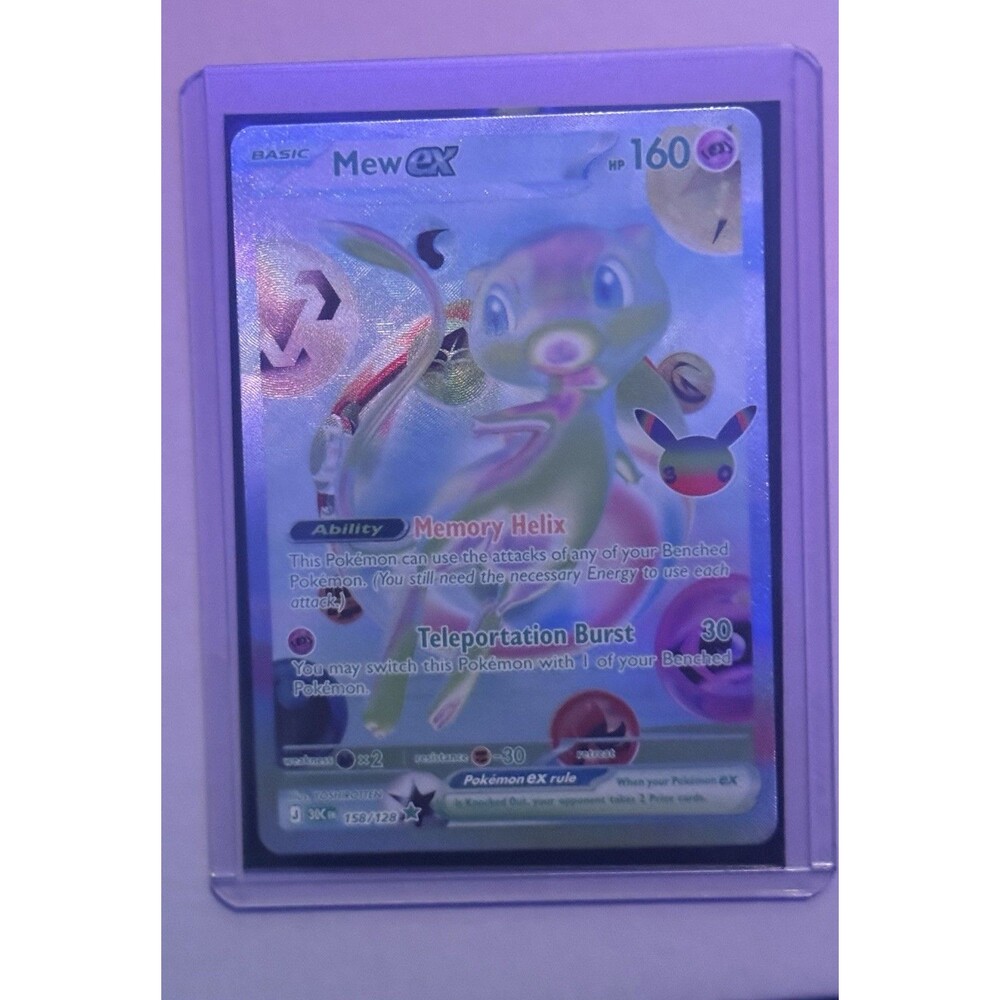 Mew ex 158/128 Me: 30th Celebration Holo
